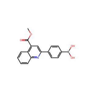 (4-(4-(Methoxycarbonyl)quinolin-2-yl)phenyl)boronic acid