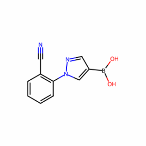 (1-(2-Cyanophenyl)-1H-pyrazol-4-yl)boronic acid