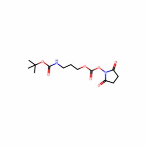 tert-Butyl (3-((((2,5-dioxopyrrolidin-1-yl)oxy)carbonyl)oxy)propyl)carbamate