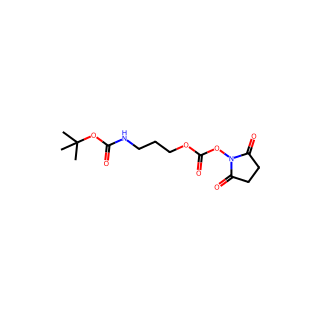 tert-Butyl (3-((((2,5-dioxopyrrolidin-1-yl)oxy)carbonyl)oxy)propyl)carbamate