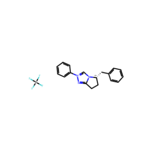 (S)-5-Benzyl-2-phenyl-6,7-dihydro-5H-pyrrolo[2,1-c][1,2,4]triazol-2-ium tetrafluoroborate