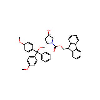 (9H-Fluoren-9-yl)methyl (2S,4R)-2-((bis(4-methoxyphenyl)(phenyl)methoxy)methyl)-4-hydroxypyrrolidine-1-carboxylate
