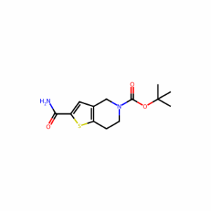 tert-Butyl 2-carbamoyl-6,7-dihydrothieno[3,2-c]pyridine-5(4H)-carboxylate