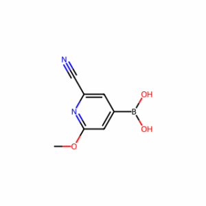 (2-Cyano-6-methoxypyridin-4-yl)boronic acid