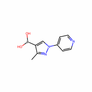(3-Methyl-1-(pyridin-4-yl)-1H-pyrazol-4-yl)boronic acid
