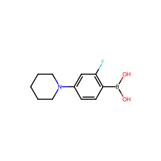 (2-Fluoro-4-(piperidin-1-yl)phenyl)boronic acid