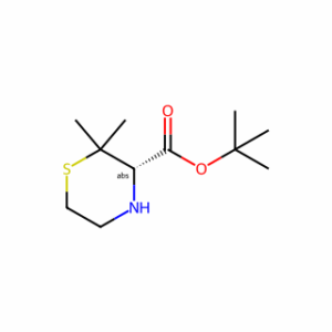 tert-butyl (3S)-2,2-dimethylthiomorpholine-3-carboxylate