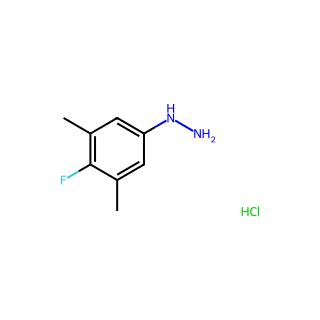 (4-Fluoro-3,5-dimethylphenyl)hydrazine hydrochloride