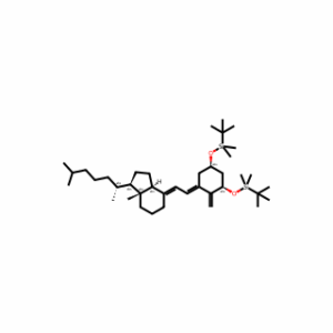 (((1R,3R,E)-5-(2-((1R,3aS,7aR,E)-7a-Methyl-1-((R)-6-methylheptan-2-yl)octahydro-4H-inden-4-ylidene)ethylidene)-4-methylenecyclohexane-1,3-diyl)bis(oxy))bis(tert-butyldimethylsilane)