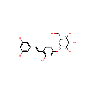 Oxyresveratrol 4′-O-β-D-glucopyranoside