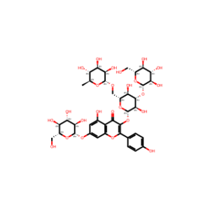 Kaempferol-3-O-{β-D-glucosyl-(1→3)-[α-L-rhamnosyl (1→6)]-β-D-glucosyl}-7-O-β-D-glucoside