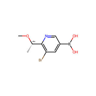 (S)-(5-Bromo-6-(1-methoxyethyl)pyridin-3-yl)boronic acid
