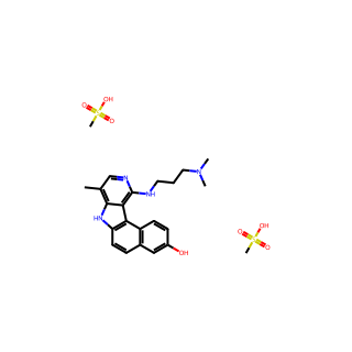 Intoplicine (dimesylate)