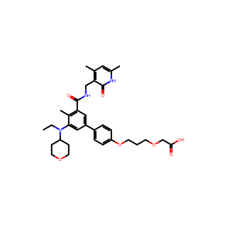 Tazemetostat de(methylene morpholine)-O-C3-O-C-COOH