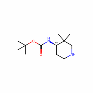 tert-butyl N-[(4R)-3,3-dimethyl-4-piperidyl]carbamate