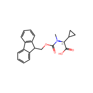 (S)-2-((((9H-Fluoren-9-yl)methoxy)carbonyl)(methyl)amino)-2-cyclopropylacetic acid