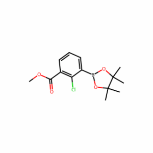 Methyl 2-chloro-3-(4,4,5,5-tetramethyl-1,3,2-dioxaborolan-2-yl)benzoate
