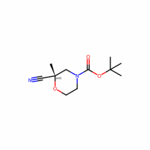 tert-Butyl 2-cyano-2-methylmorpholine-4-carboxylate