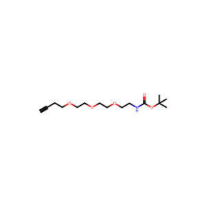 tert-Butyl (2-(2-(2-(but-3-yn-1-yloxy)ethoxy)ethoxy)ethyl)carbamate