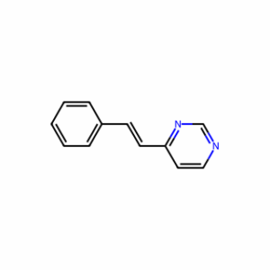 (E)-4-Styrylpyrimidine
