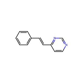 (E)-4-Styrylpyrimidine