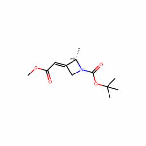 tert-butyl 3-(2-methoxy-2-oxo-ethylidene)-2-methyl-azetidine-1-carboxylate
