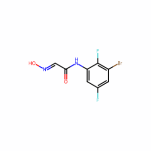 (2E)-N-(3-bromo-2,5-difluoro-phenyl)-2-hydroxyimino-acetamide
