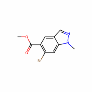 methyl 6-bromo-1-methyl-indazole-5-carboxylate