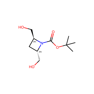 tert-butyl (2S,4S)-2,4-bis(hydroxymethyl)azetidine-1-carboxylate