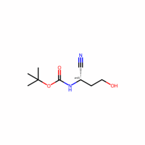 tert-Butyl (1-cyano-3-hydroxypropyl)carbamate