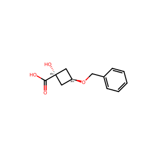 trans-3-benzyloxy-1-hydroxy-cyclobutanecarboxylic acid