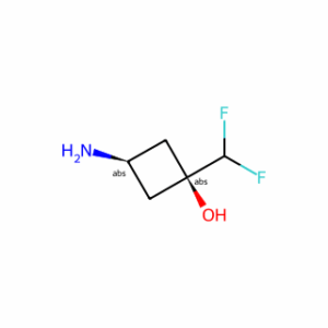 (1s,3s)-3-amino-1-(difluoromethyl)cyclobutan-1-ol