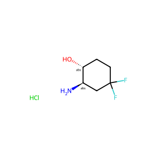 trans-2-amino-4,4-difluoro-cyclohexanol;hydrochloride