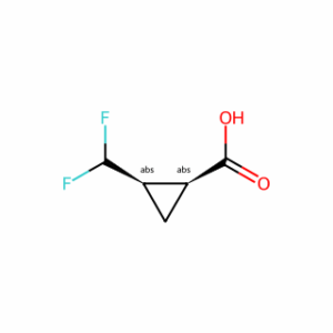 (1S,2R)-2-(difluoromethyl)cyclopropanecarboxylic acid