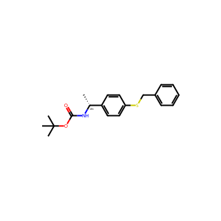tert-Butyl (R)-(1-(4-(benzylthio)phenyl)ethyl)carbamate