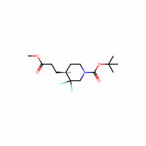 tert-butyl 3,3-difluoro-4-(3-methoxy-3-oxo-propyl)piperidine-1-carboxylate