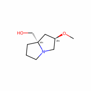 ((2R,7aS)-2-methoxytetrahydro-1H-pyrrolizin-7a(5H)-yl)methanol