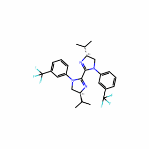 (4S,4′S)-4,4′-Diisopropyl-1,1′-bis(3-(trifluoromethyl)phenyl)-4,4′,5,5′-tetrahydro-1H,1′H-2,2′-biimidazole