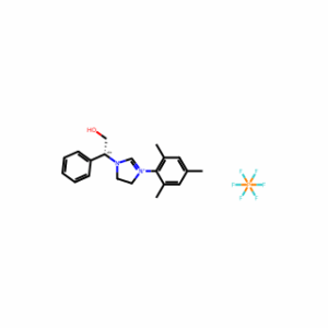 (R)-1-(2-hydroxy-1-phenylethyl)-3-mesityl-4,5-dihydro-1H-imidazol-3-ium hexafluorophosphate(V)