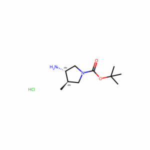tert-Butyl trans-3-amino-4-methylpyrrolidine-1-carboxylate hydrochloride