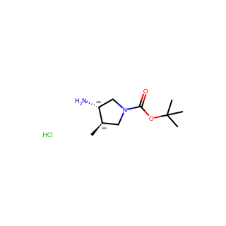 tert-Butyl trans-3-amino-4-methylpyrrolidine-1-carboxylate hydrochloride