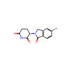 (3R)-3-(5-bromo-1-oxo-isoindolin-2-yl)piperidine-2,6-dione
