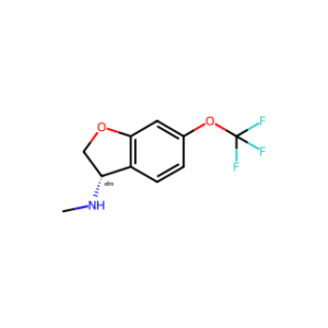 (S)-N-Methyl-6-(trifluoromethoxy)-2,3-dihydrobenzofuran-3-amine
