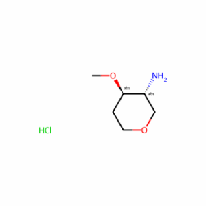 (3R,4R)-4-methoxytetrahydropyran-3-amine;hydrochloride