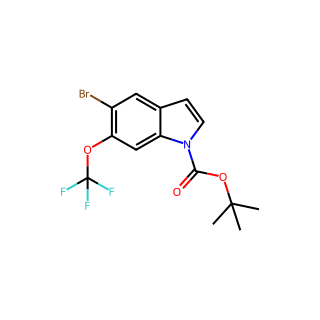 tert-Butyl 5-bromo-6-(trifluoromethoxy)-1H-indole-1-carboxylate