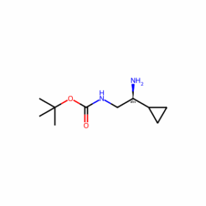 tert-Butyl (S)-(2-amino-2-cyclopropylethyl)carbamate