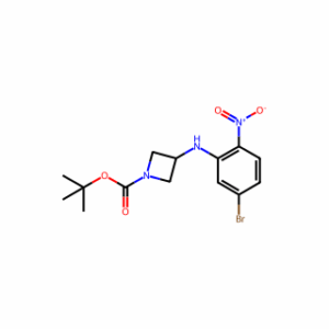tert-butyl 3-(5-bromo-2-nitro-anilino)azetidine-1-carboxylate