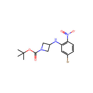 tert-butyl 3-(5-bromo-2-nitro-anilino)azetidine-1-carboxylate