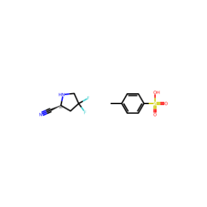 (2S)-4,4-difluoropyrrolidine-2-carbonitrile;4-methylbenzenesulfonic acid