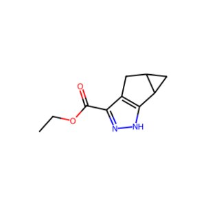 ethyl 8,9-diazatricyclo[4.3.0.0²⁴]nona-1(6),7-diene-7-carboxylate